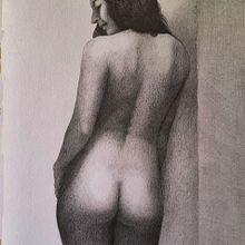 Mi proyecto del curso: Dibujo de la figura humana en movimiento. Artes plásticas, Esboçado, Desenho a lápis, Desenho, e Desenho realista projeto de CARLOS BER - 01.09.2023