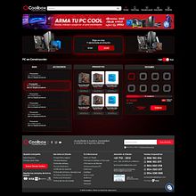 Landing Arma tu PC Cool. Design, and UX / UI project by Jack Chapoñan Pereyra - 05.06.2023