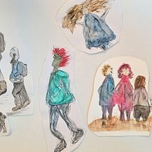 It’s only beginning to form.  A good friend of mine who writes approached me to do a Children’s book with her.  Illustration is brand new to me so the learning curve will be steep but I love to learn and be challenged.  . Traditional illustration project by Nancy Findlan - 09.01.2023