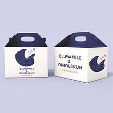 Oluwamile & Omiolokum . Un progetto di Design, Illustrazione tradizionale e Design di loghi di Mariana Rodríguez - 01.09.2023