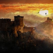 CASTLES AND DRAGONS. Projekt z dziedziny  Manager art, st, czn, Postprodukcja fotograficzna,  Kino, Retuszowanie fotografii,  Kompoz, cja w fotografii, Fotomontaż i Matte painting użytkownika headley.designer - 02.09.2023