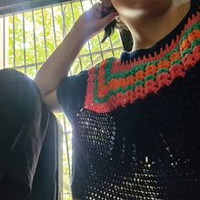 Mi proyecto del curso: Técnicas de crochet para crear prendas coloridas. Fashion Design, Fiber Arts, DIY, Crochet, and Textile Design project by Laura Canul - 09.02.2023