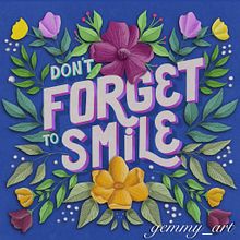 Mi proyecto del curso: Lettering digital: combina flores y letras con Procreate. Un progetto di Lettering e Lettering digitale di Gemma Perez - 02.09.2023