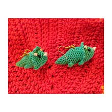 Aretes. Crochet project by Elisa Nicte-ha Piña Rangel - 08.30.2023