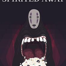 No Face at Cinema. Traditional illustration, and Poster Design project by Beria İclal Genç - 02.24.2023