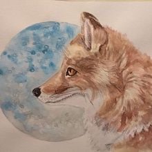 Il mio progetto del corso: Ritratti espressivi di animali ad acquerello. Traditional illustration, Watercolor Painting, Realistic Drawing, and Naturalistic Illustration project by Claudia Foroni - 09.03.2023