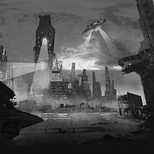 Mi proyecto del curso: Iniciación al concept art: diseñando el futuro. Traditional illustration, Photo Retouching, Digital Illustration, Video Games, and Concept Art project by Belen Nuñez - 09.03.2023