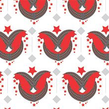 Cats on tiles. Traditional illustration, and Pattern Design project by Debra Bloxham - 09.03.2023