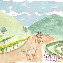 My project for course: Watercolor Illustration: Capture the Essence of a Moment . Painting, Sketching, Digital Illustration, and Watercolor Painting project by dmaia - 09.04.2023