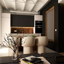Renovacion piso en Santa eulalia. Un progetto di Illustrazione tradizionale, Design, 3D, Architettura, Design e creazione di mobili, Architettura d'interni, Interior design e Animazione 3D di Alejandro McCardi - 01.01.2023