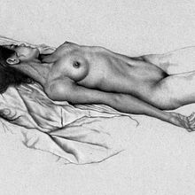 Schizzi anatomici su carta grigia con graphite e matita bianca.. Figure Drawing project by luca focaracci - 09.04.2023