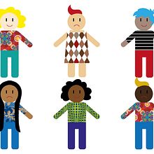 NINX. Joc retallable. Ein Projekt aus dem Bereich Design, Design von Figuren, Design von Garderoben, Bildung, Grafikdesign, Produktdesign, Spielzeugdesign und Vektorillustration von Gisela Neira Santanach - 04.09.2023