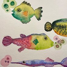 My project for course: Creative Watercolor Sketching for Beginners. Traditional illustration, Sketching, Creativit, Drawing, Watercolor Painting, and Sketchbook project by birgithagerupa - 09.04.2023