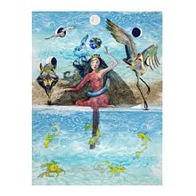 My project for course: Illustration of Dreamlike Female Characters Ein Projekt aus dem Bereich Design, Traditionelle Illustration, Bleistiftzeichnung, Zeichnung, Digitale Illustration und Artistische Zeichnung von Nicola Nicolle - 03.09.2023