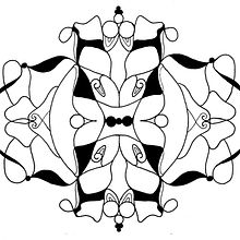 Mein Abschlussprojekt für den Kurs: Mandalas selber machen: Gestalte geometrische Muster. Desenho e Ilustração com tinta projeto de isdira_fad - 05.09.2023