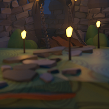Mi proyecto del curso: Modelado de escenarios low poly para videojuegos Ein Projekt aus dem Bereich 3D und 3-D-Modellierung von Angelo Lucero - 13.09.2023