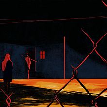 The Fuller Project X VICE: Court Delays, Worsened by Pandemic, Endanger Domestic Violence Victims. Un proyecto de Ilustración tradicional e Ilustración editorial de Susie Ang - 06.09.2023