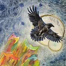 Seelenflug . Pintura em aquarela, Pintura, Criatividade e Ilustração tradicional projeto de Stefanie Wagner - 06.09.2023