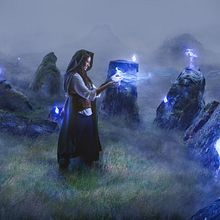 Photosculpting - Spirits of the Mists. Een project van Matte painting, Fotografie, Artistieke fotografie, Commerciële fotografie, Studiofotografie, Fotografische postproductie y  Fotografische verlichting van Nathan Gabriel - 06.09.2023