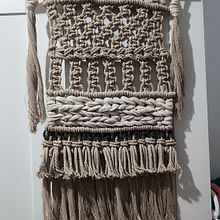 Mi proyecto del curso: Macramé: nudos básicos y complejos. Accessor, Design, Interior Design, Decoration, Fiber Arts, Macramé, and Textile Design project by albamartinezgon - 09.05.2023