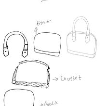 My project for course: Professional Leather Handbag Design. Un projet de Design , Création d'accessoires, Artisanat, St, lisme , et Couture de Jumana Abraham - 07.09.2023