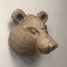 My project for course: Cardboard Sculptures for Beginners. Character Design, Arts, Crafts, Fine Arts, and Sculpture project by Andrii Monastyrov - 09.07.2023