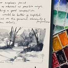 My project for course: Painting Realistic Watercolor Landscapes. Fine Arts, Painting, Sketching, Watercolor Painting, and Naturalistic Illustration project by beautyoncanvas1 - 09.08.2023