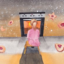 My project for course:  Imaginary Places: Draw, Paint, and Digitize on Photoshop. Un projet de Esquisse , Dessin, Illustration numérique, Illustration architecturale , et Narration de Viera Strakova - 08.09.2023