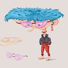 Character Designs. Character Design, Traditional illustration, and Digital Illustration project by Ayşegül Aracı - 08.07.2023
