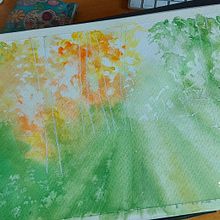 My project for course: Dreamy Watercolor Landscapes: Paint with Light. Pintura, e Pintura em aquarela projeto de Serena Grey - 08.09.2023