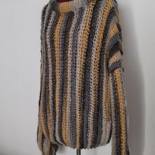 Mi proyecto del curso: Crochet: crea prendas con una sola aguja. Design de moda, Tecido, DIY, Crochê, e Design têxtil projeto de macamu1202 - 08.09.2023