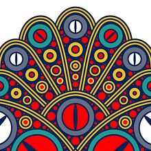 Lotus Soutache Ein Projekt aus dem Bereich Design, Traditionelle Illustration, Kunstleitung, Grafikdesign, Musterdesign, Vektorillustration, Kreativität, Zeichnung, Digitale Illustration, Concept Art, Artistische Zeichnung, Digitales Design und Digitale Zeichnung von DAM LAB - 08.09.2023