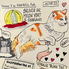 Follow up n°21 to "Illustrated Life Journal: A Daily Mindful Practice" : August 2023. Traditional illustration, Drawing, Stor, telling, and Sketchbook project by Stig Legrand - 09.08.2023