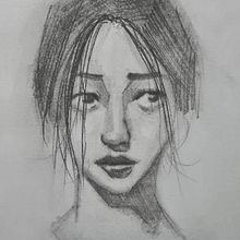 Meu projeto do curso: Retratos realistas a lápis: luz, sombra e proporção. Traditional illustration, Fine Arts, Sketching, Pencil Drawing, Drawing, Portrait Drawing, Realistic Drawing, Artistic Drawing, and Figure Drawing project by Miguel Ângelo Henriques Nolasco - 10.07.2023