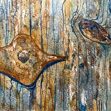 Mój projekt z kursu: Tekstury akwarelowe dla zaawansowanych Ein Projekt aus dem Bereich Bildende Künste, Malerei und Aquarellmalerei von Katarzyna Herman - 09.09.2023