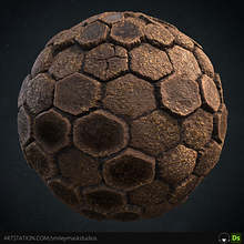 Mi proyecto del curso: Introducción a la creación de texturas con Substance Designer. Projekt z dziedziny 3D,  Modelowanie 3D, Gr i komputerowe użytkownika smileymaskstudios - 09.09.2023