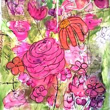 art journal. Un progetto di Pittura acrilica di Lila Diller - 09.09.2023