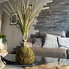 Il mio progetto del corso: Kokedama: crea una fioriera naturale con il muschio. Projekt z dziedziny Craft, Projektowanie wnętrz, Architektura krajobrazu,  Dekoracja wnętrz, DIY, Kompoz i cje kwiatowe i botaniczne użytkownika Alessio Stano - 09.09.2023
