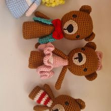 Mi proyecto del curso: Amigurumis: tejido de marionetas de dedo a crochet. Projekt z dziedziny Sz, dełkowanie, Amigurumi, Wzornictwo tekst i liów użytkownika Melanie López Rodríguez - 09.09.2023