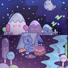 Mi proyecto del curso: Diseño de mundos kawaii: crea ilustraciones alegres. Character Design, Digital Illustration, and Manga project by Ana Victoria Rosas Torres - 09.04.2023