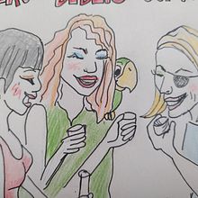 Mi proyecto del curso: Técnicas narrativas para el desbloqueo creativo . Sketching, Creativit, Drawing, Stor, telling, Sketchbook, Narrative, and Creative Writing project by neshma76 - 09.10.2023
