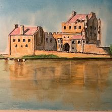 Iwo in Schottland . Traditional illustration project by RL Tunestudio - 09.01.2023