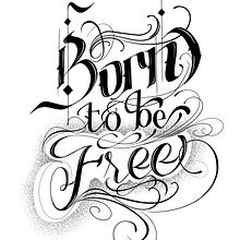 Lettering para tatuajes . Calligraph, Lettering, and Tattoo Design project by Diana Jaramillo A - 09.11.2023