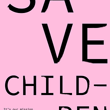 Save children. Projekt z dziedziny Design,  Manager art, st, czn, Br, ing i ident, fikacja wizualna, Projektowanie graficzne i  Projektowanie 3D użytkownika zhanna_sirenko - 11.09.2023