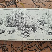 Mon projet du cours : Carnet de croquis : illustrez vos expériences personnelles. Un proyecto de Ilustración tradicional, Bocetado, Dibujo, Sketchbook e Ilustración con tinta de Florence Salvati - 11.09.2023