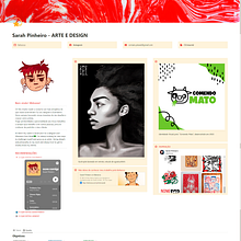 Meu projeto do curso: Introdução ao Notion para projetos criativos. Web Development project by Sarah Pinheiro - 09.11.2023