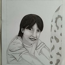 Mi proyecto del curso: Retrato realista con lápiz de grafito. Un proyecto de Ilustración tradicional, Bellas Artes, Bocetado, Dibujo a lápiz, Dibujo, Dibujo de Retrato, Dibujo realista, Dibujo artístico y Dibujo anatómico de David Mendoza Cahuana - 11.09.2023