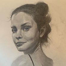 My project for course: Graphite Drawing Techniques for Planar Portraiture. Projekt z dziedziny  Sztuki piękne, Sketching,  R, sunek, Portret, R, sunek realist, czn,  R, sunek art, st i czn użytkownika jennyloehr65 - 11.09.2023