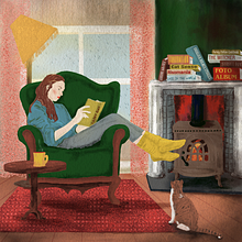 My project for course: Creating a Compelling Animated Illustration in Adobe Fresco. Animation, 2D Animation, Digital Illustration, and Digital Drawing project by Agnieszka Goclowska - 09.12.2023