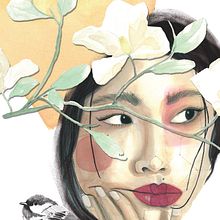 Mi proyecto del curso: Retrato ilustrado en acuarela. Traditional illustration, Fine Arts, Painting, Drawing, Watercolor Painting, Portrait Drawing, and Artistic Drawing project by giulietta_fer - 09.12.2023